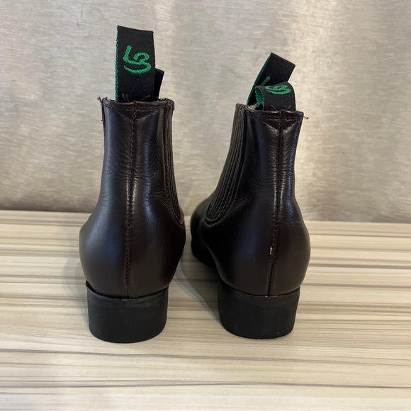 Men Half Boot Charro Vaquero La Barca Tradicional Botines de Mexico Sz 23- US 6 - Picture 4 of 9